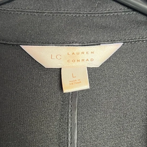 LC by Lauren Conrad Black Blazer Jacket - Picture 5 of 7